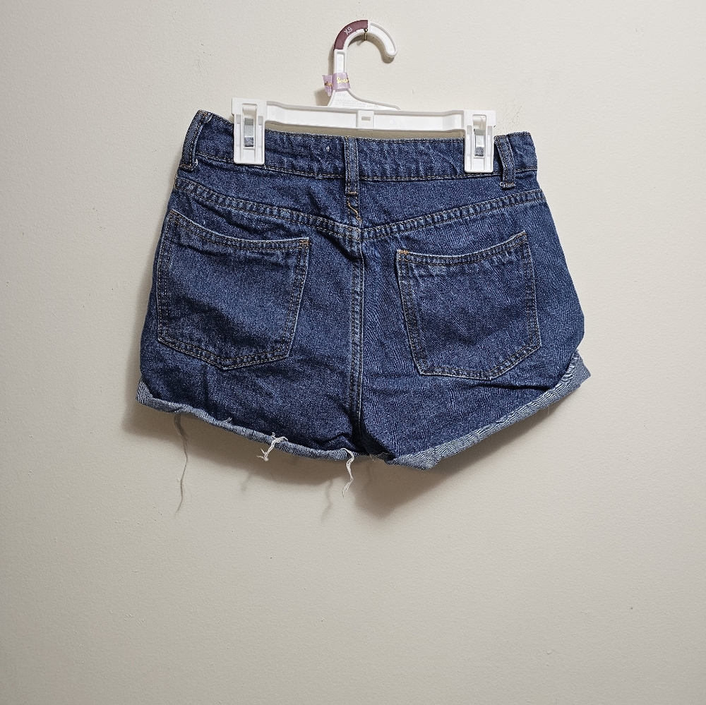Between‎ Us Size 3 Denim Butterfly Women's Shorts - Picture 4 of 5